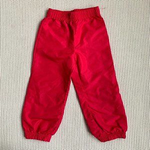 Joe Fresh Hot Pink Splash Pants with Elastic Waist and Hem | 3T
